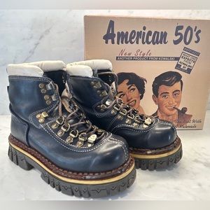 Vintage Kowalski boots - super chunky and unique - women’s size 39, US size 8